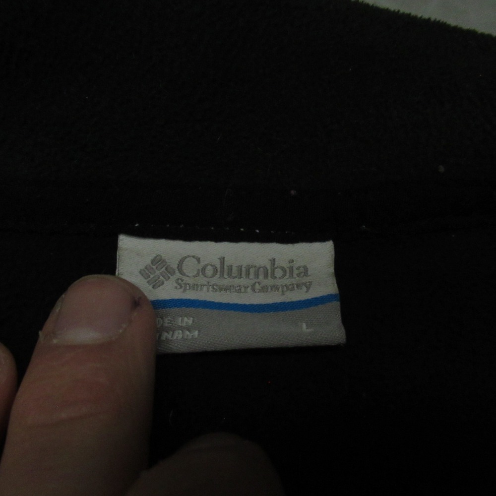 Columbia Jacket Men Large Black Softshell Wind Ra… - image 5